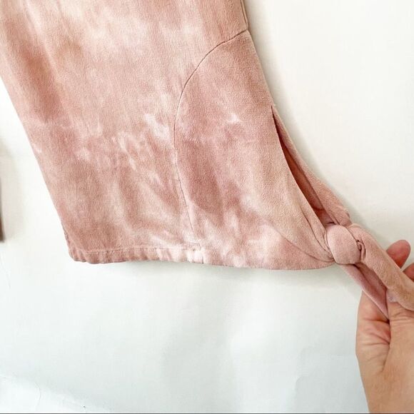 Free People Tie Die Sleeveless Jumpsuit sz M #DD - Picture 9 of 12